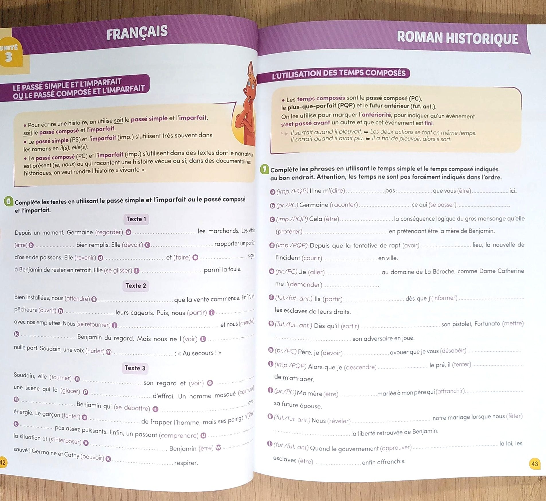 Mon année de 8P Harmos - Klorophile. Appuis scolaires OLF