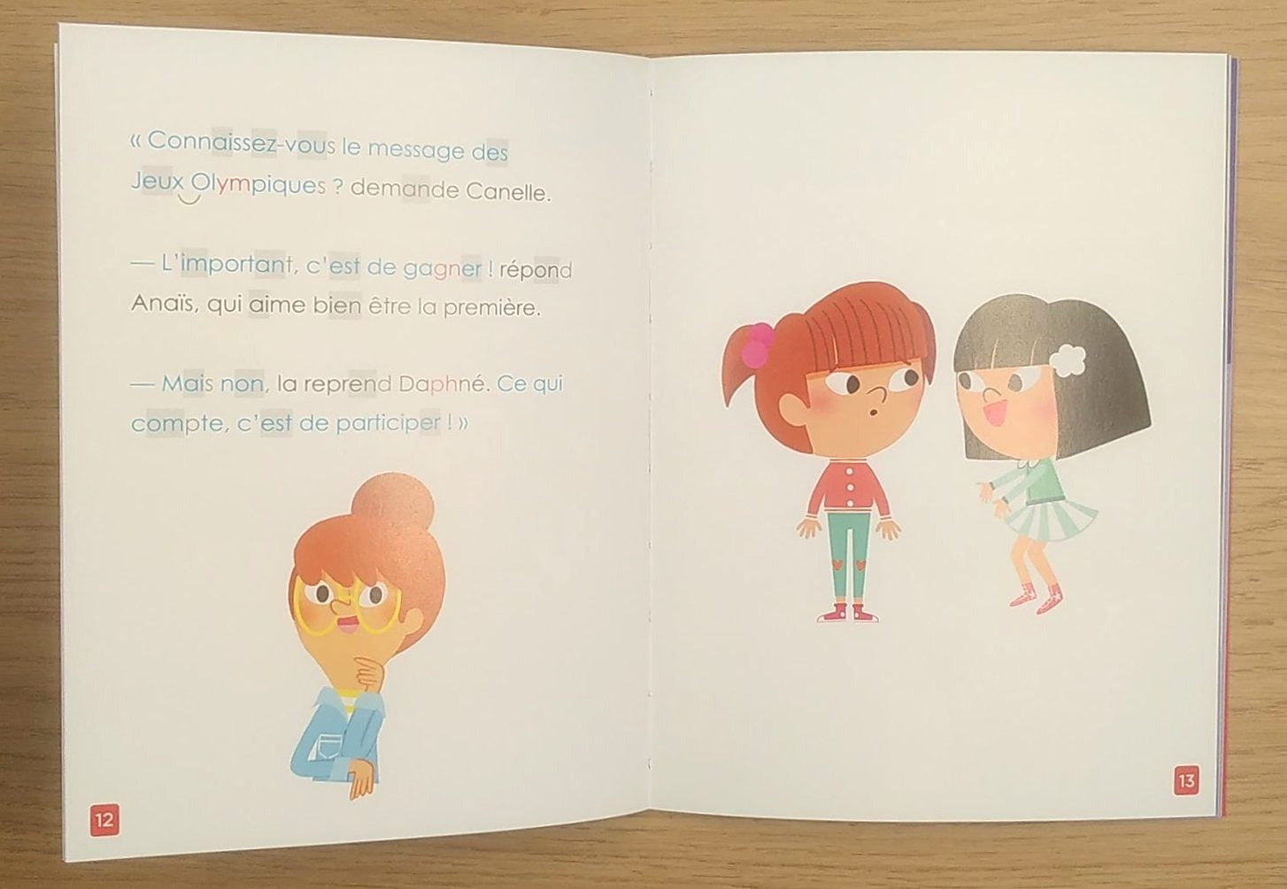 Moi je lis tout seul en milieu de 3P HarmoS: la visite au musée Olympique Livres La family shop