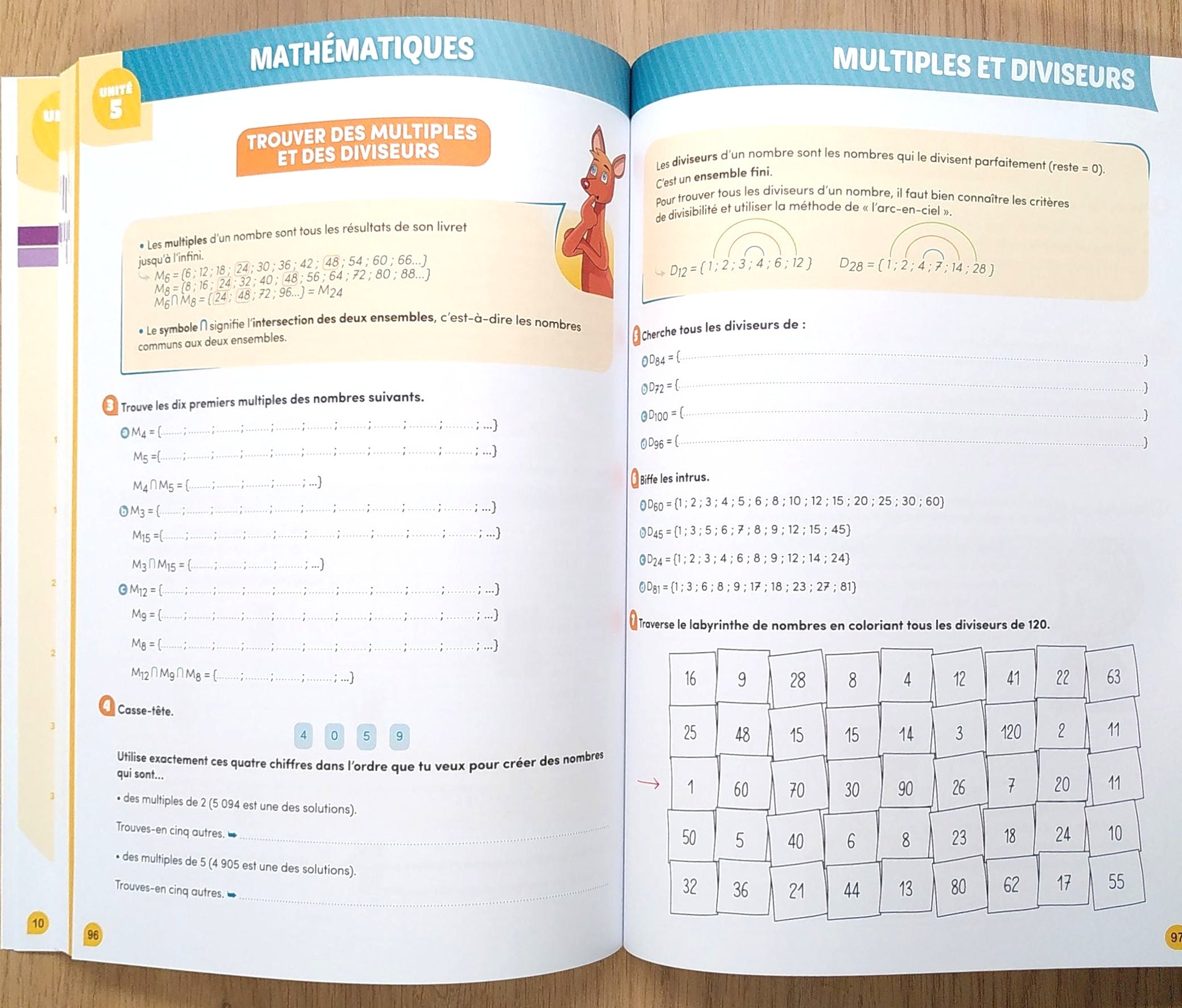 Mon année de 8P Harmos - Klorophile. Appuis scolaires OLF