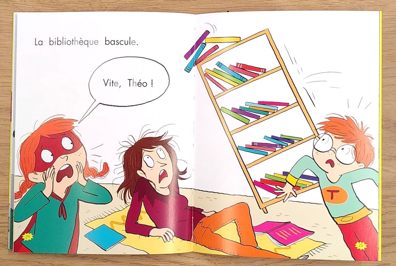 Les héros de la 3P : Première journée en 3P! Niveau 1 Livres La Family Shop