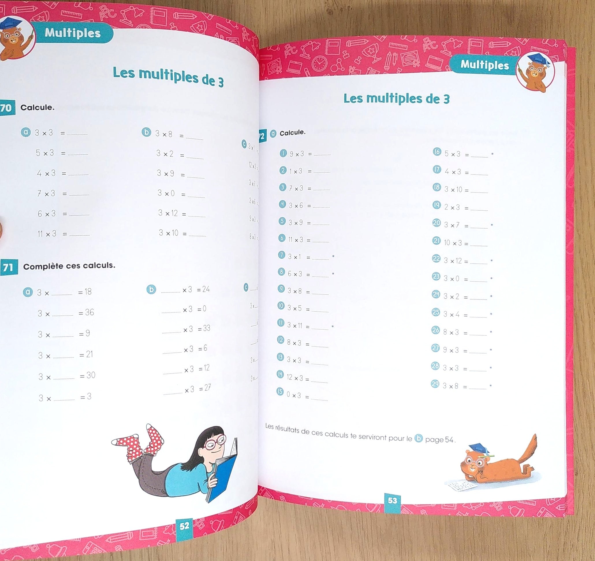 5e HarmoS - 5P - Je progresse en maths Appuis scolaires La Family Shop