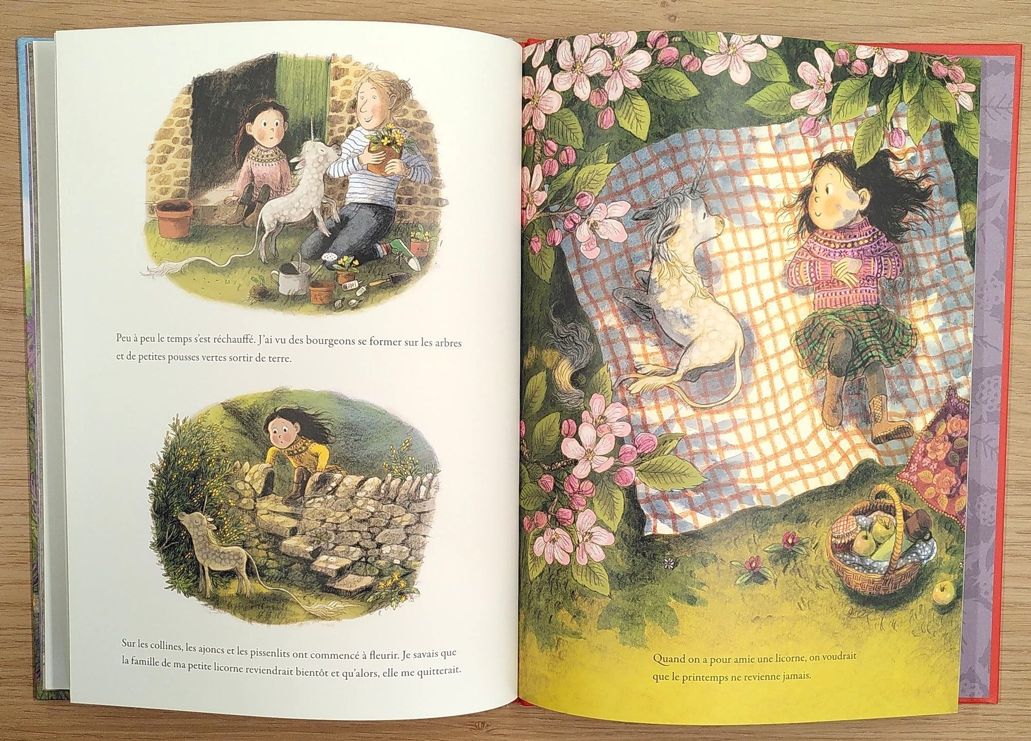 Mon amie la licorne Livres OLF