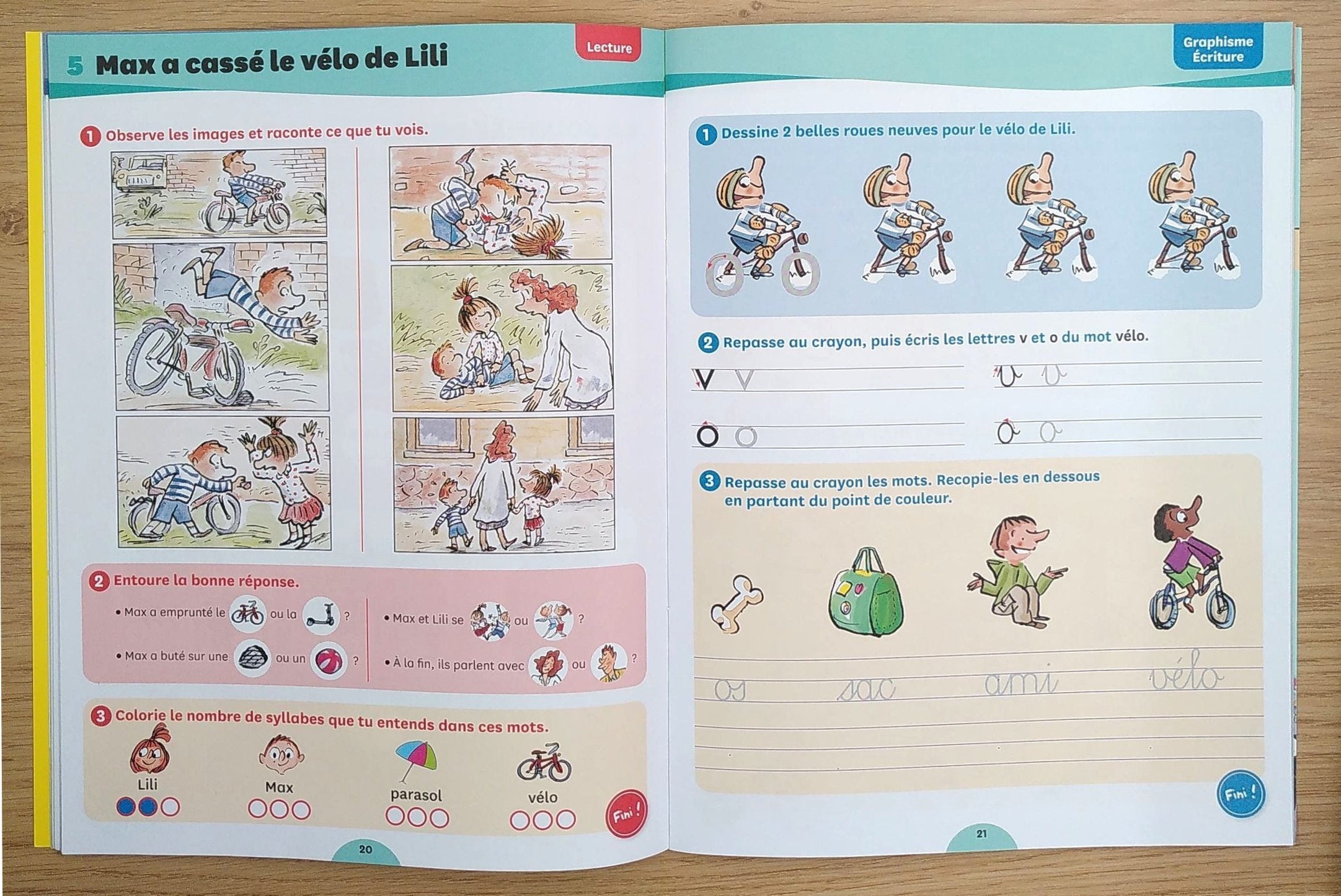 2ème Harmos vers la 3ème - Max et Lili t'accompagnent en vacances Cahiers de vacances OLF