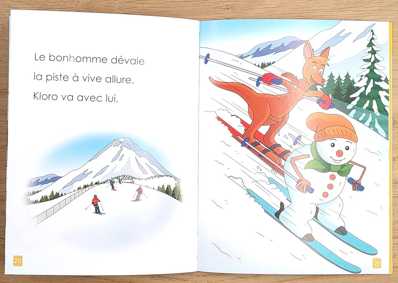 Moi je lis tout seul - N3 - 3ème HarmoS - Klorophile : ski aux Paccots Livres La family shop