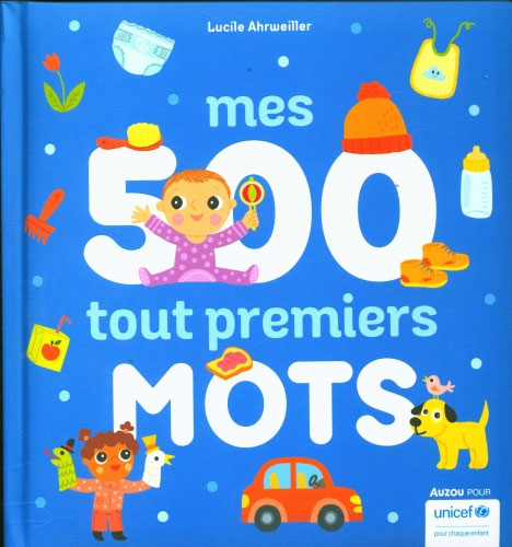 Mes 500 premiers mots - Livre pour tout-petit Livres La family shop