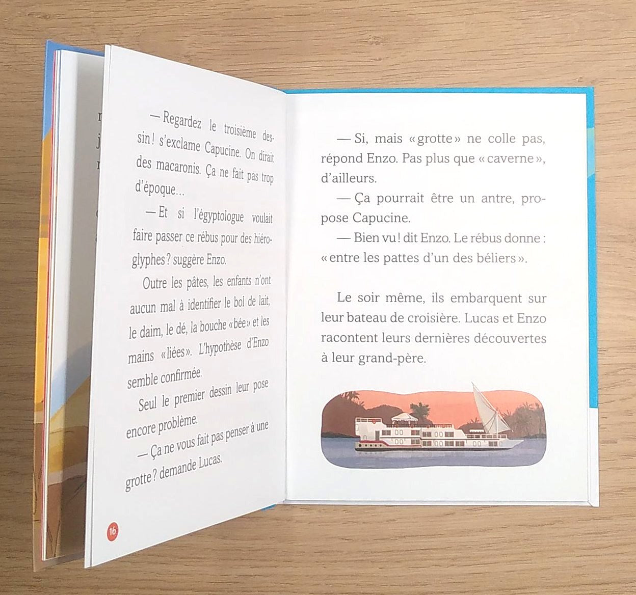 Mes premières enquêtes T 14 : Mystères en Egypte Livres La family shop