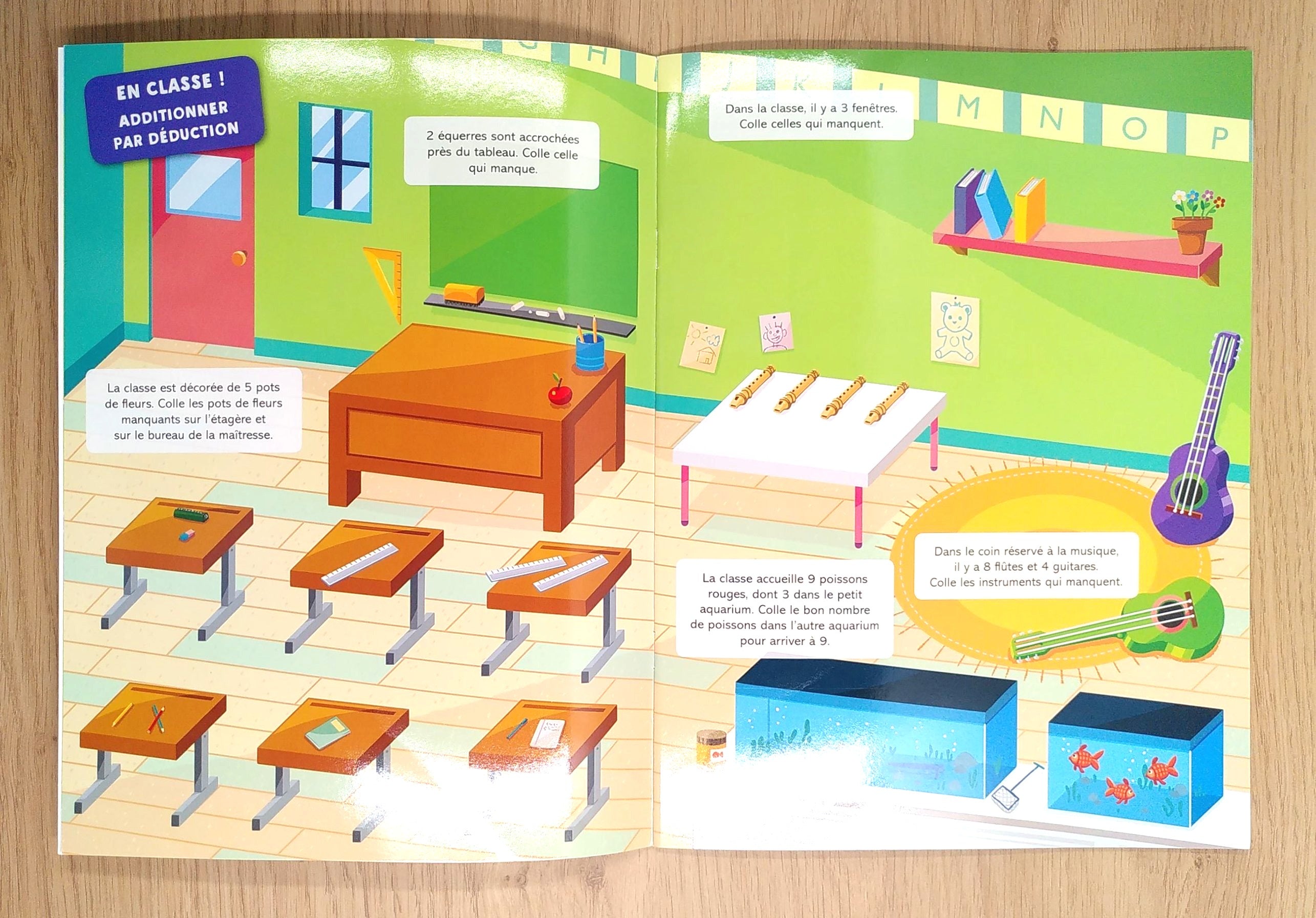 Cahier de jeux: 1 et 2ème harmos - Autocollants Les additions Cahiers de jeux La family shop