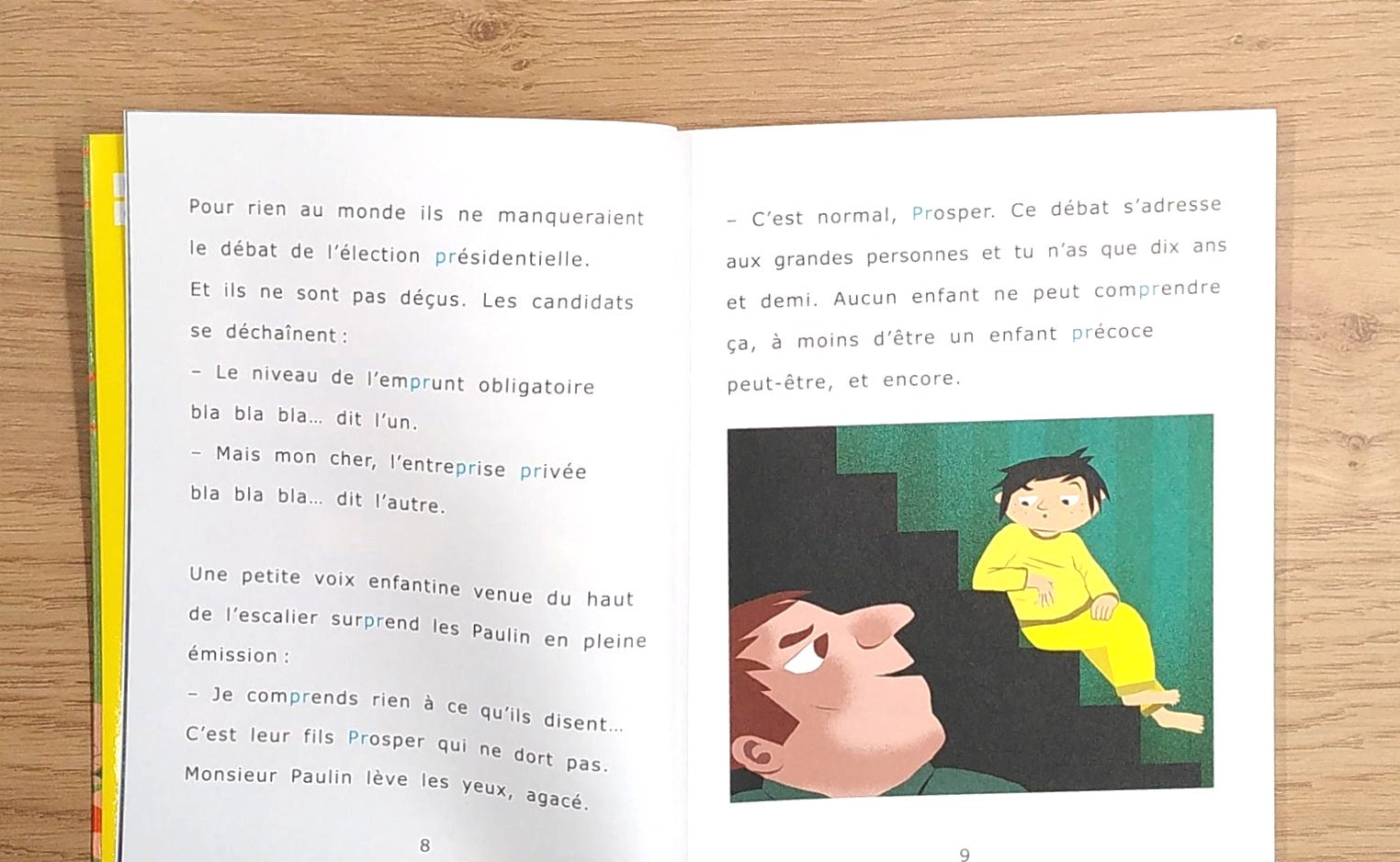 Prosper, président. Dyslexie N4 - 5-6P Dyslexie et concentration La family shop