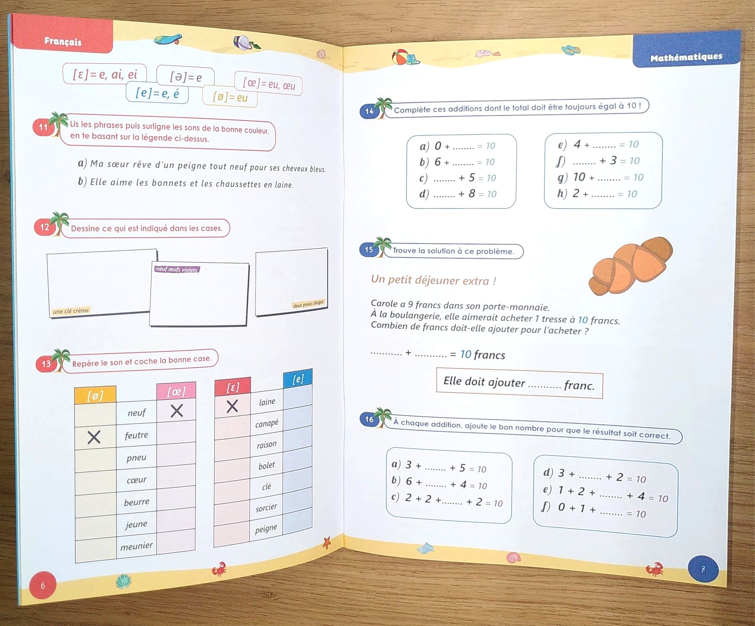 3ème HarmoS vers la 4ème - Je progresse en vacances - français et maths Cahiers de vacances OLF