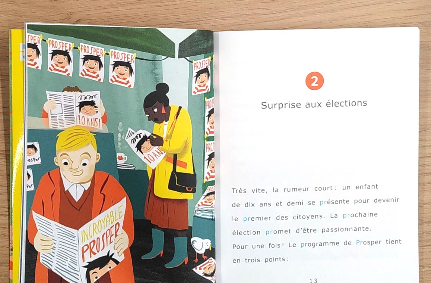 Prosper, président. Dyslexie N4 - 5-6P Dyslexie et concentration La family shop