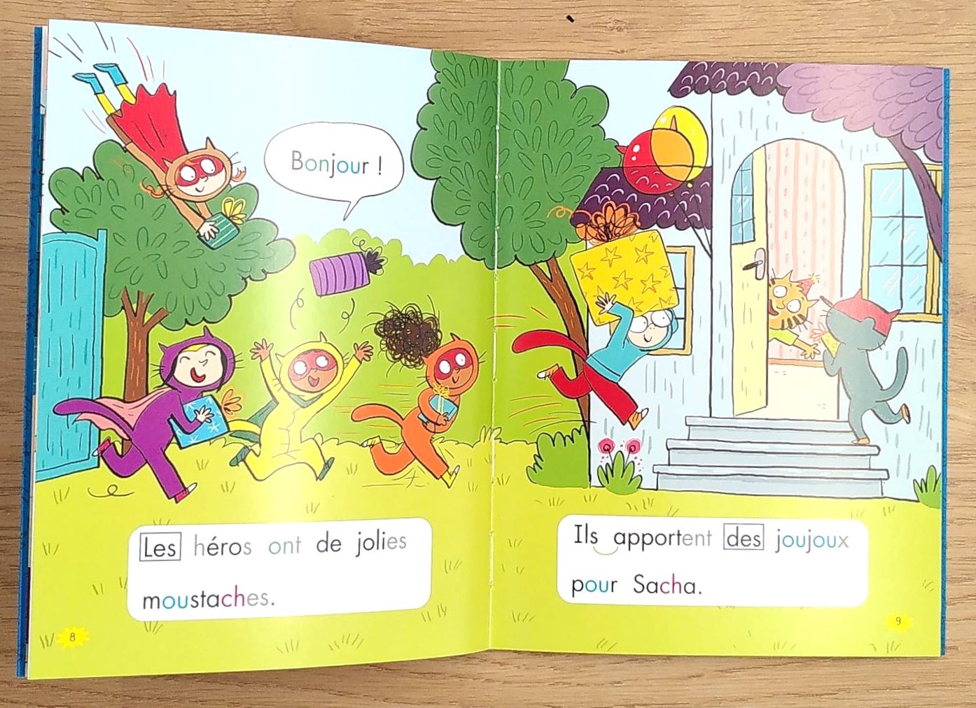 Les héros de la 3P - Bonne fête - Niveau 1 : Fin 2ème HarmoS Livres La Family Shop