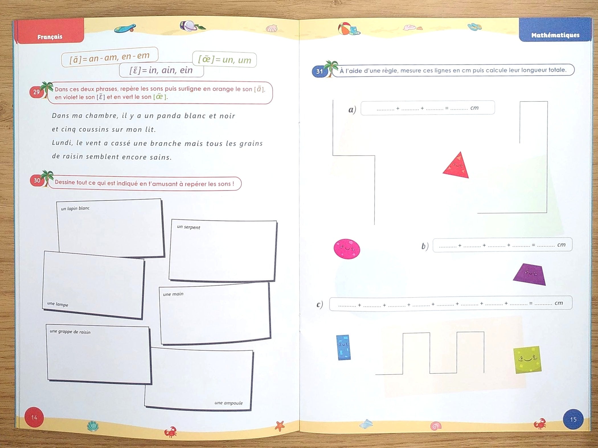 3ème HarmoS vers la 4ème - Je progresse en vacances - français et maths Cahiers de vacances OLF