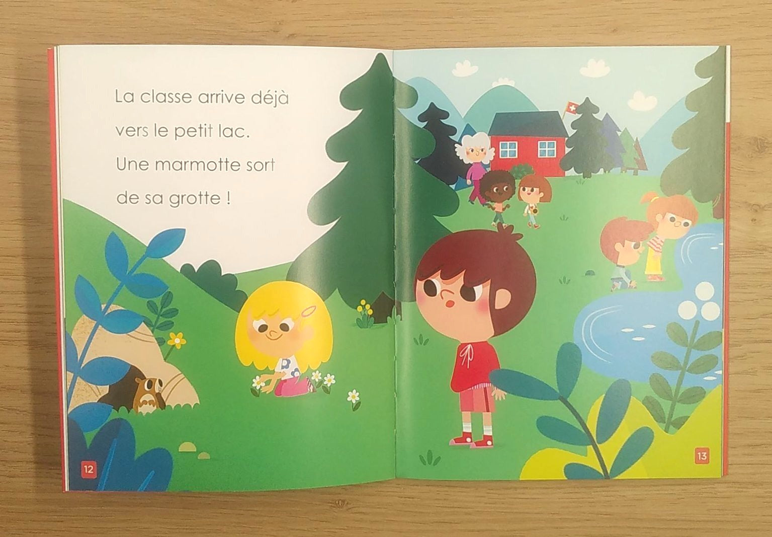 Moi je lis tout seul 2ème HarmoS (en fin) : le bébé marmotte des Mosses Livres La family shop