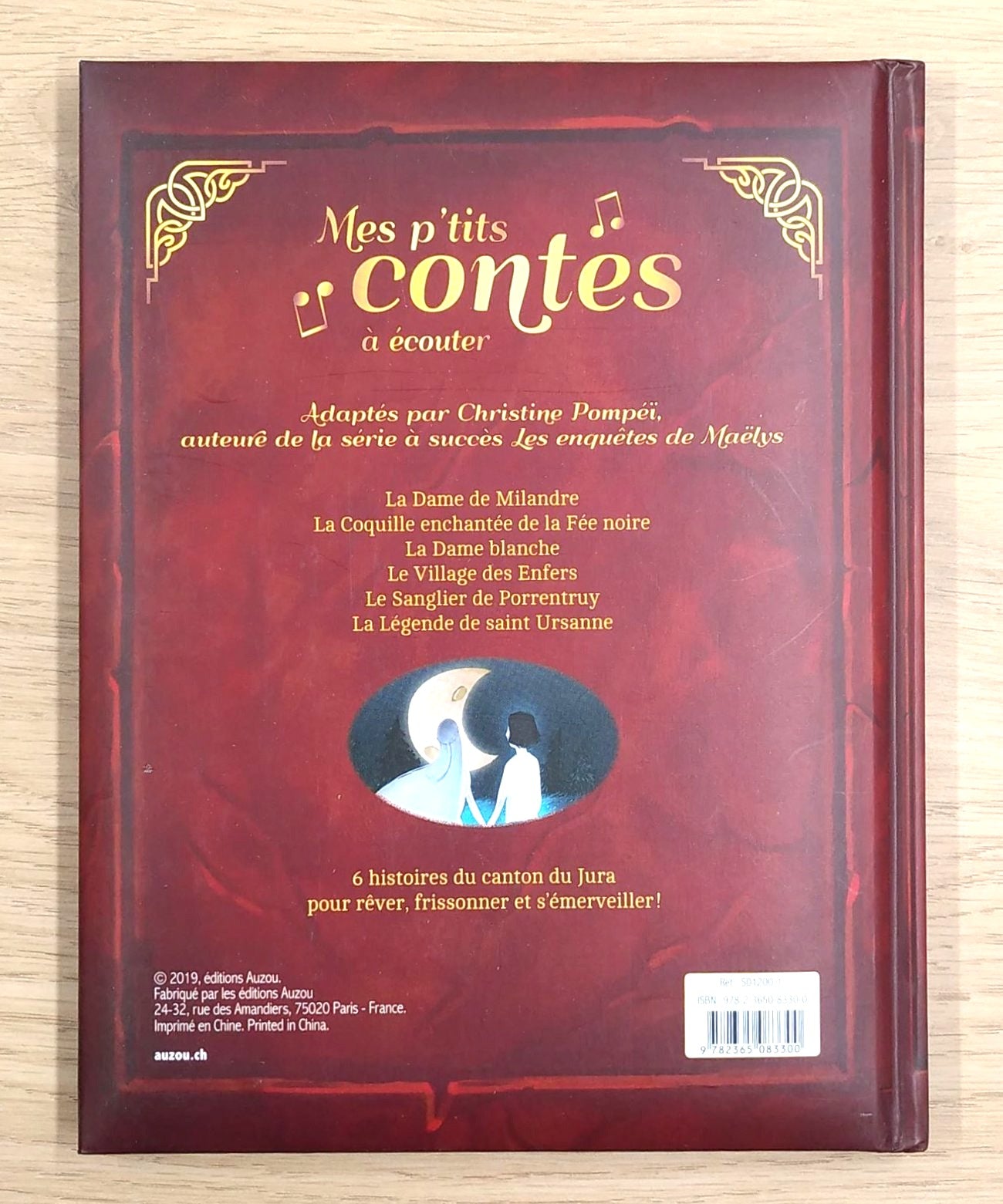 Mes p'tits contes du canton du Jura à lire et écouter Livres Auzou - OLF