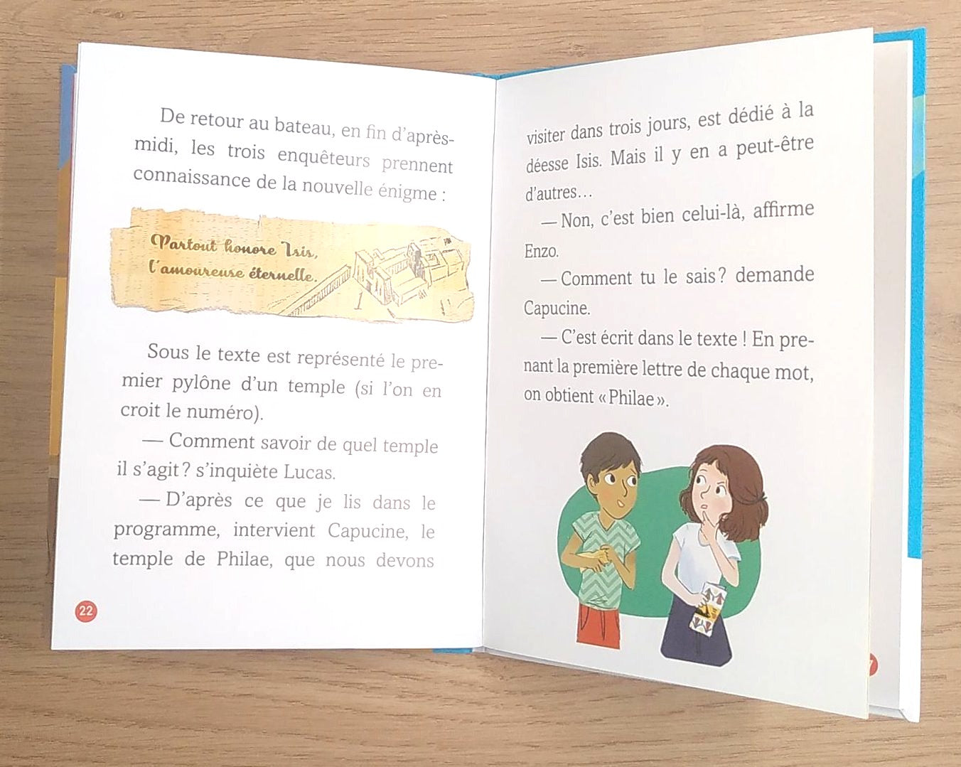 Mes premières enquêtes T 14 : Mystères en Egypte Livres La family shop