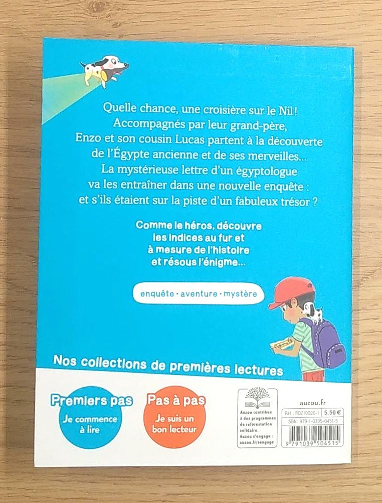 Mes premières enquêtes T 14 : Mystères en Egypte Livres La family shop