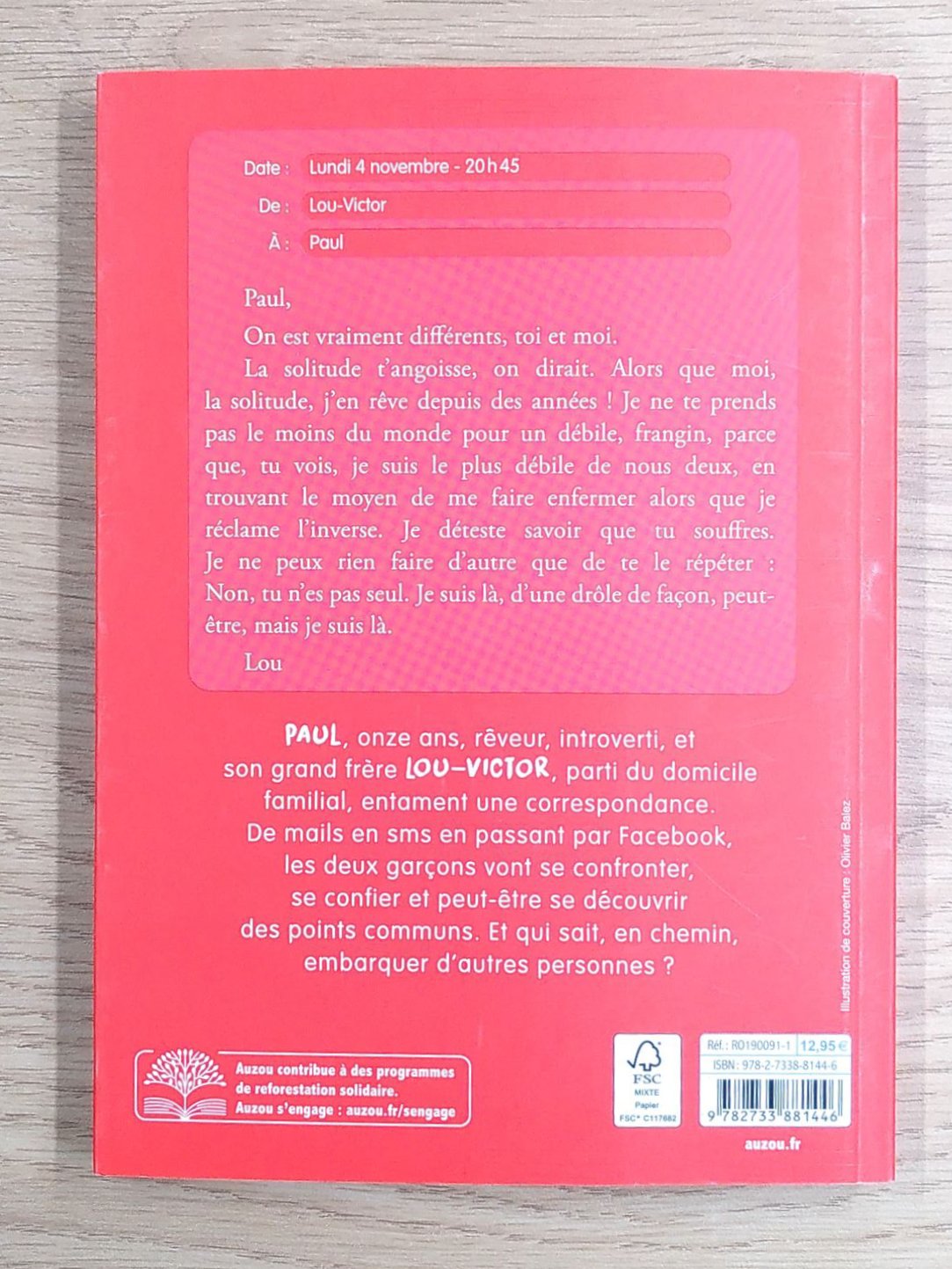 Juste un mot - Grand Format Livres OLF