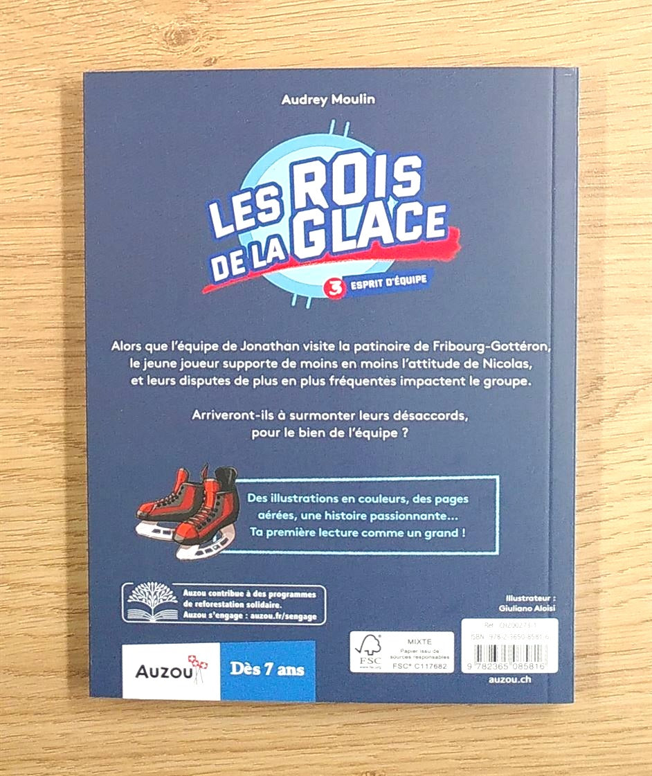 Les rois de la glace T3: Esprit d'équipe Livres OLF