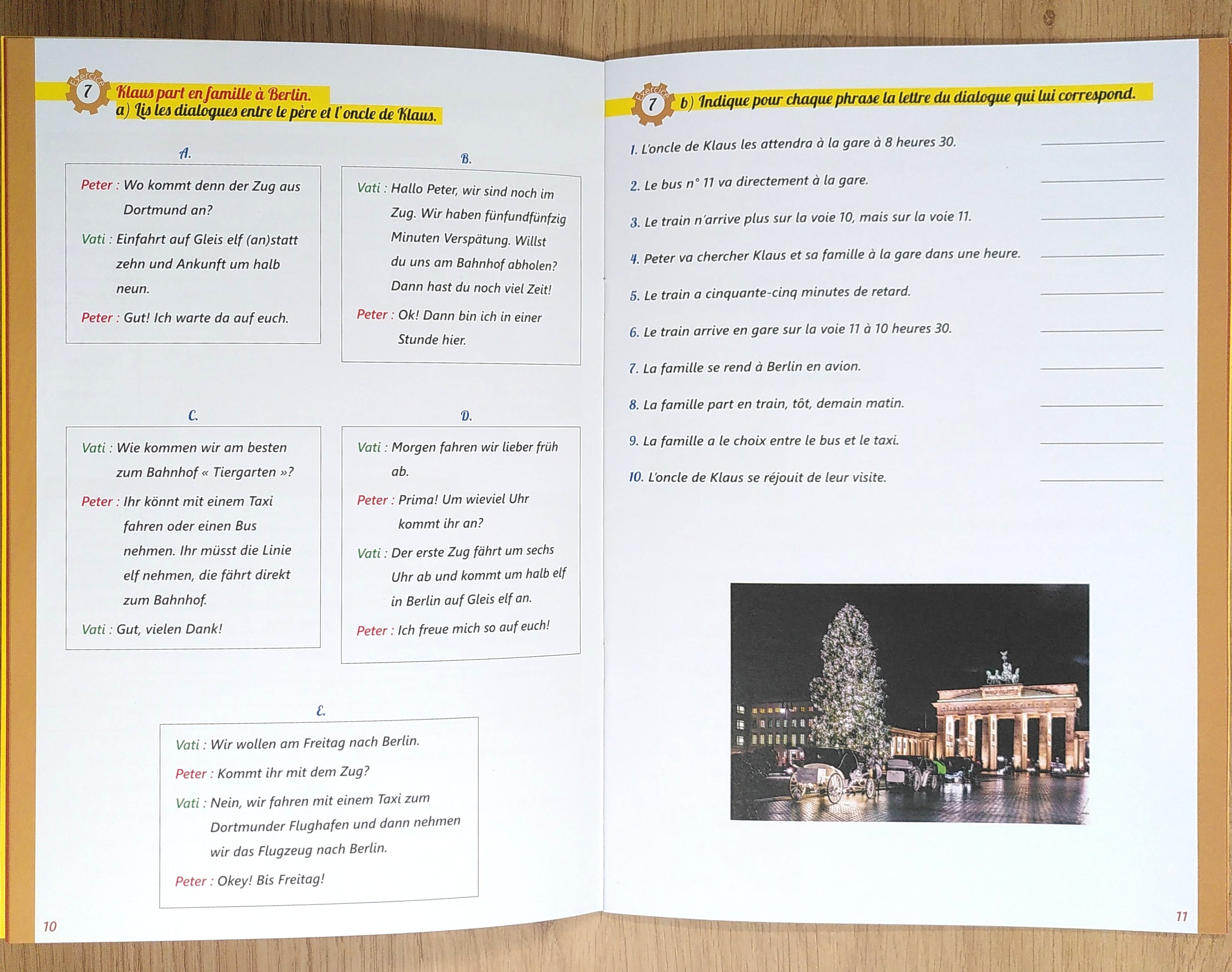 8ème HarmoS - Je progresse en allemand Appuis scolaires La family shop