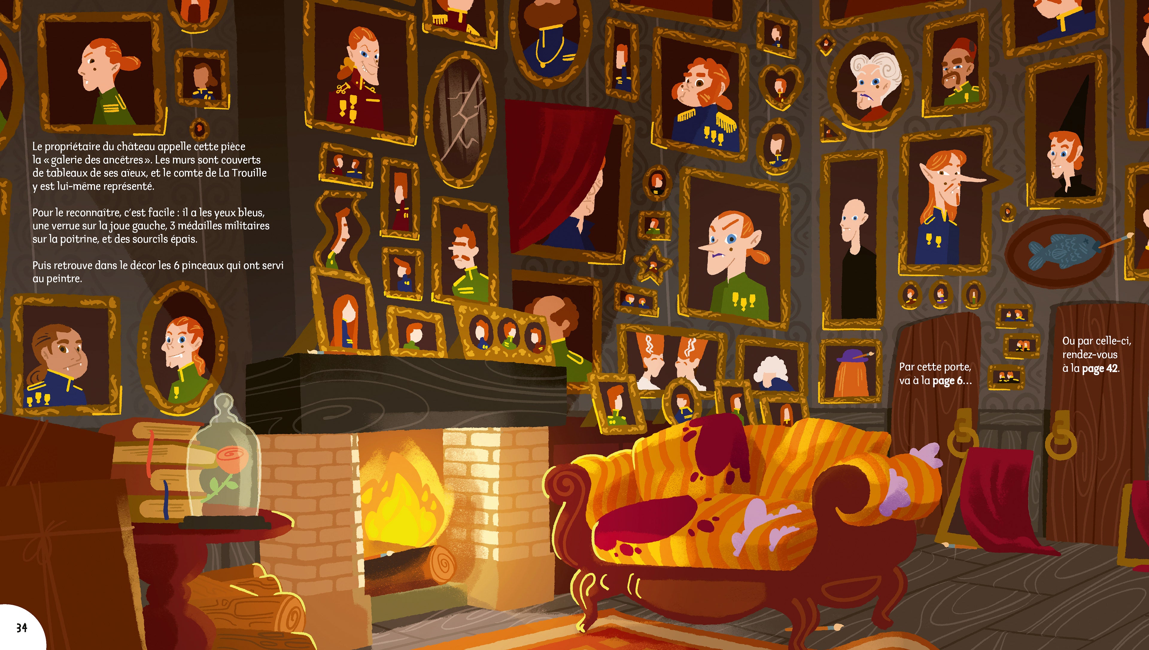 Deviens le héros : le château du Comte de la Trouille - Dès 6 ans Livres OLF