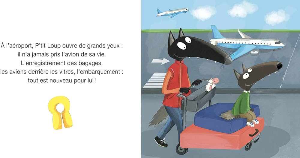 P'tit Loup part en voyage Livres OLF