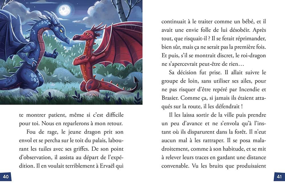 la nuit des dragons - T1 : Les ombres rouges Livres Auzou - OLF