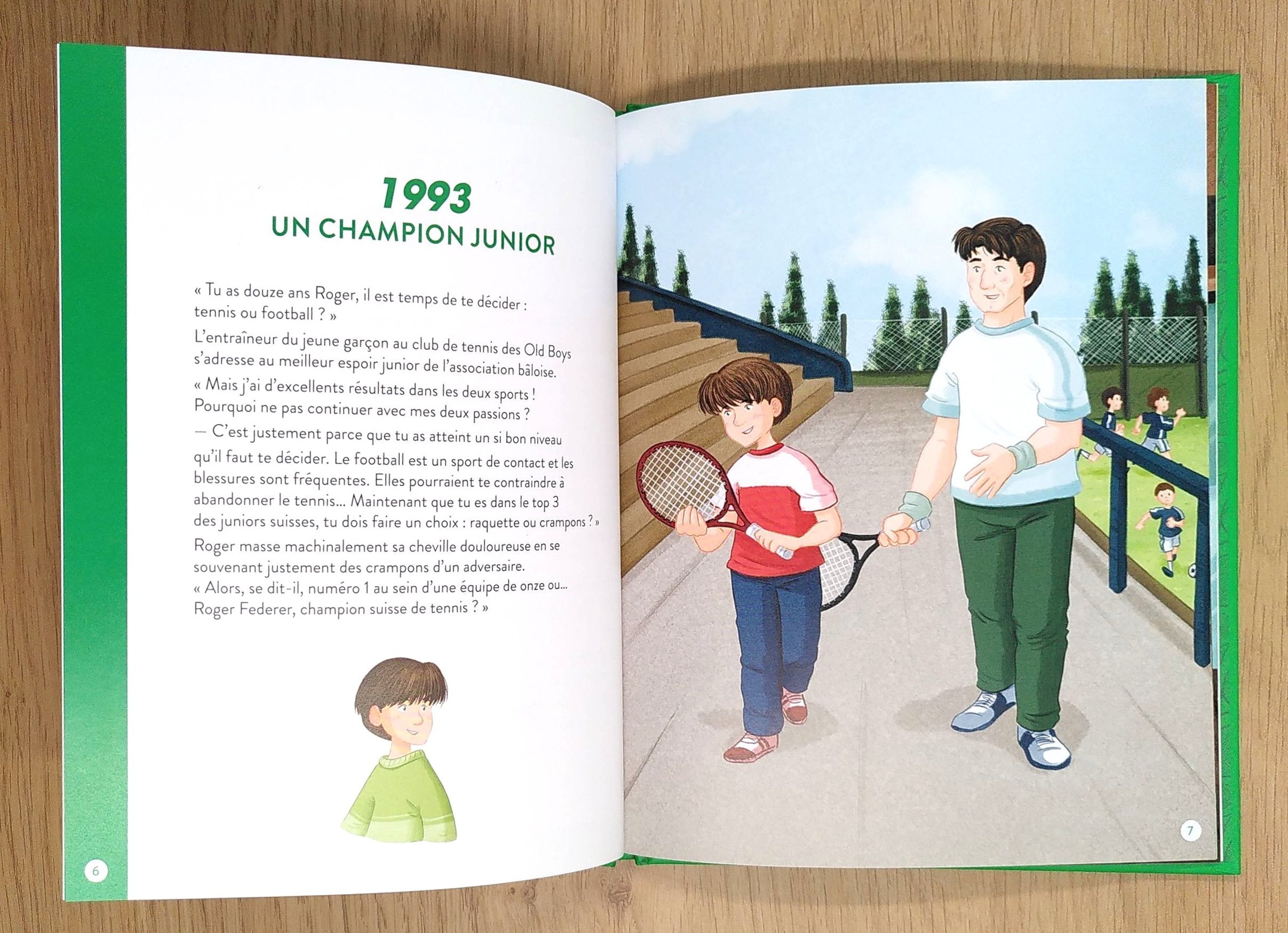 Roger Federer : un fabuleux destin Livres Auzou - OLF