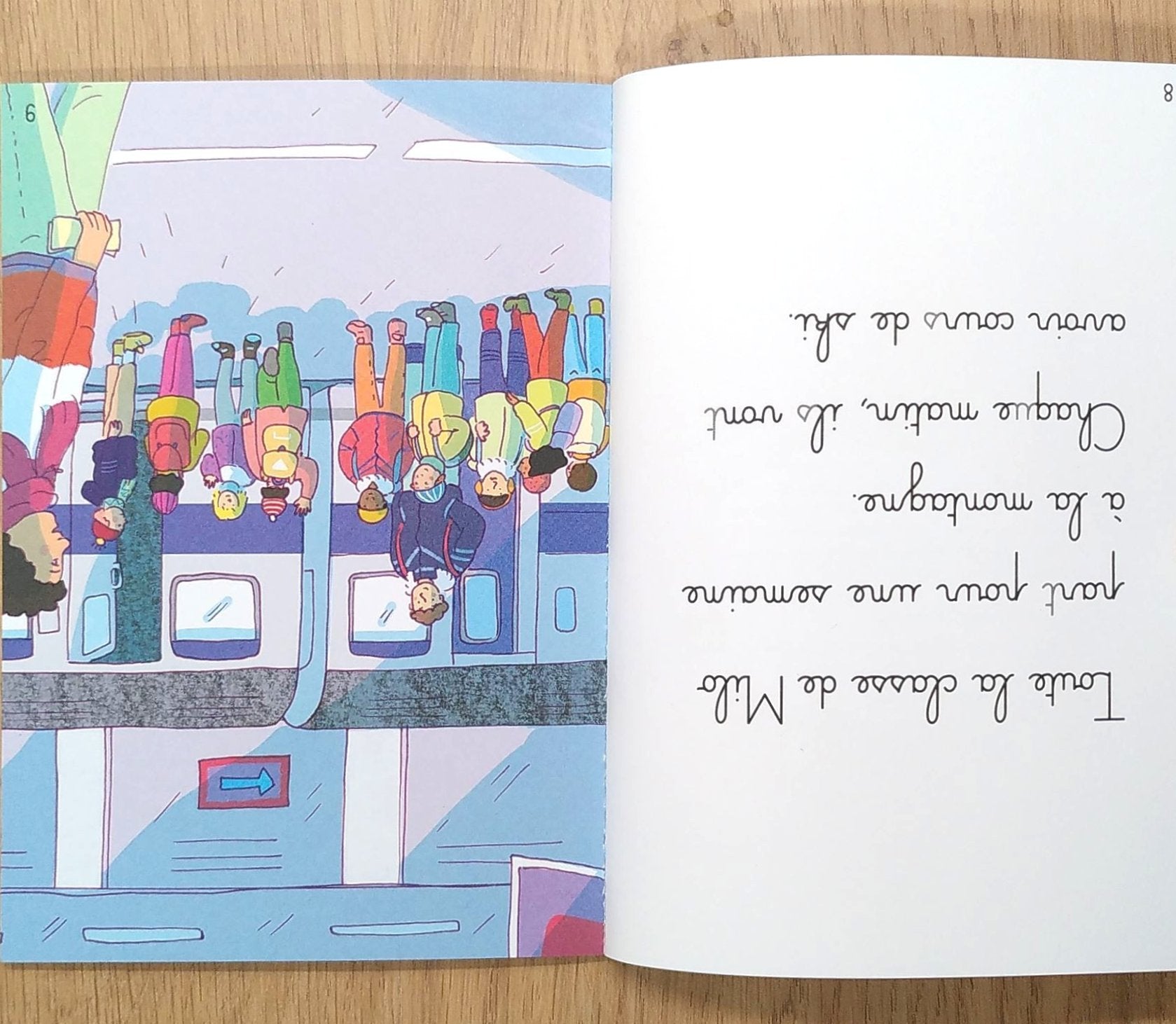 L'école de ski - Mes premières lectures Montessori - Lettres en lié (cursive) - N3 Montessori & Steiner La family shop