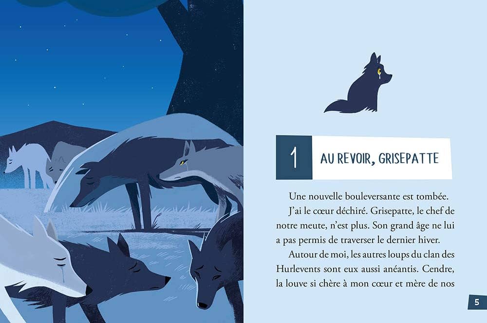 L’appel des Loups - Tome 6 - le chef des hurlevents - Dès 7 ans Livres OLF