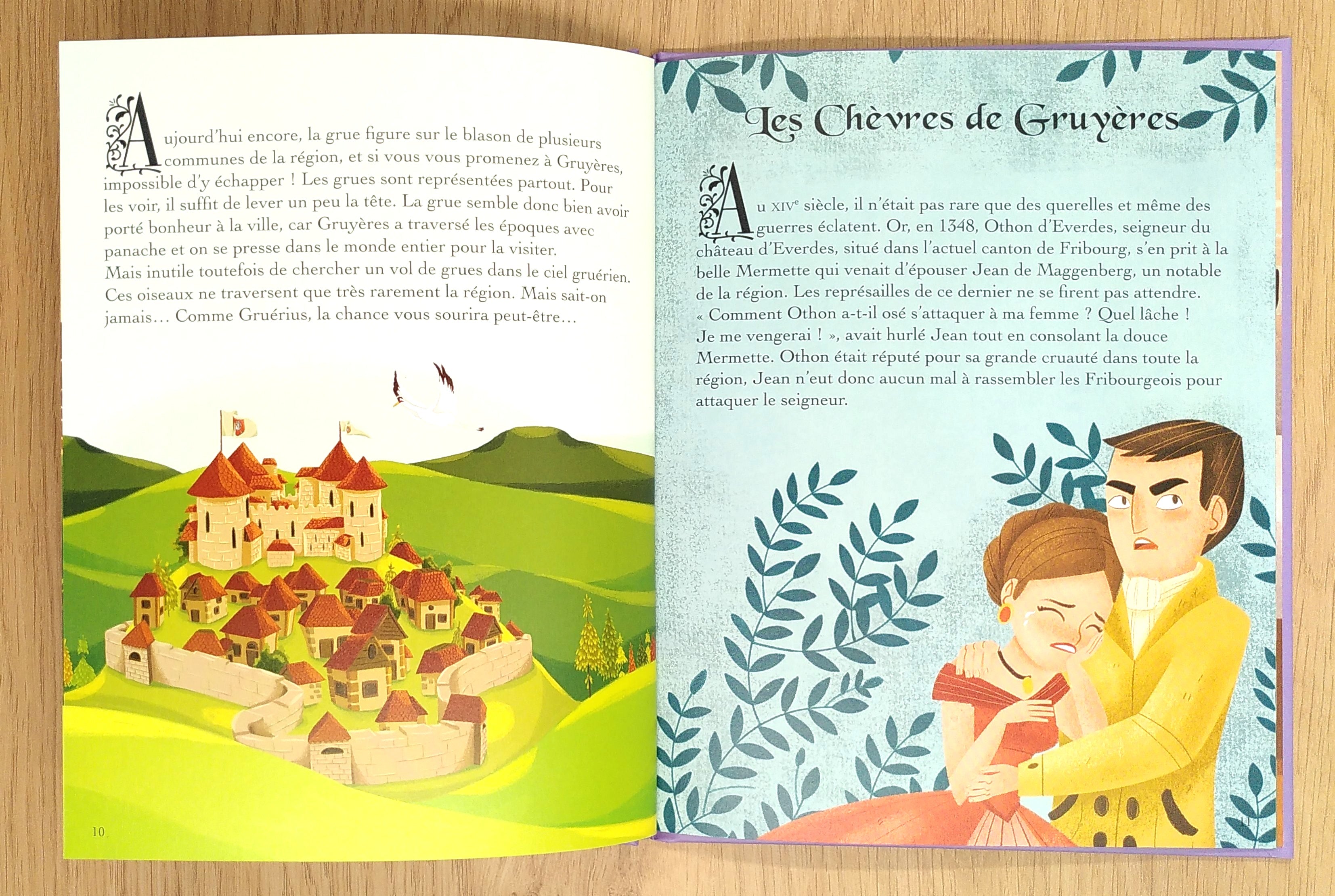 Mes p'tits contes du canton de Fribourg - Tome 2 Livres OLF