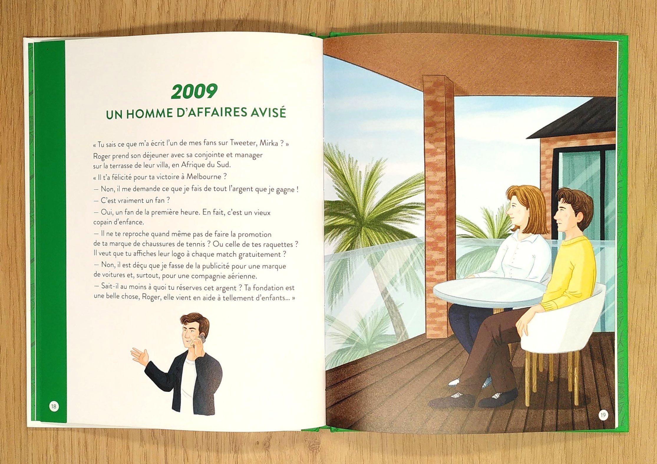 Roger Federer : un fabuleux destin Livres Auzou - OLF