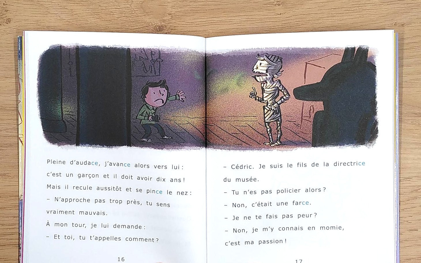 Une momie au musée. Dyslexie N1 - 2-3P Dyslexie et concentration La family shop