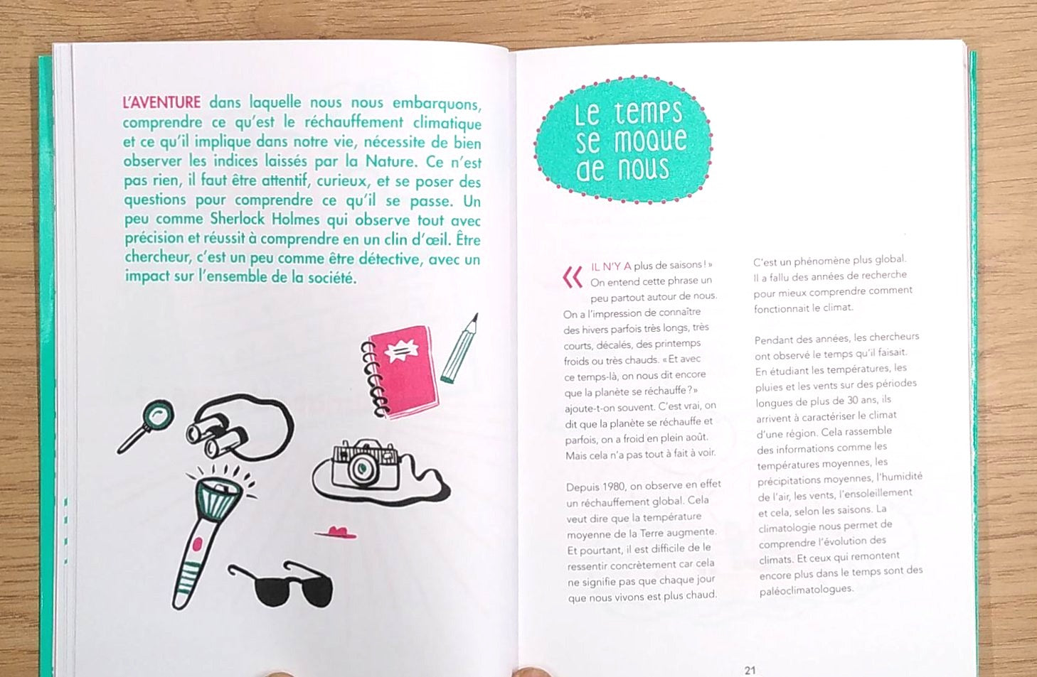 Le climat, un sujet d'actualité Livres OLF