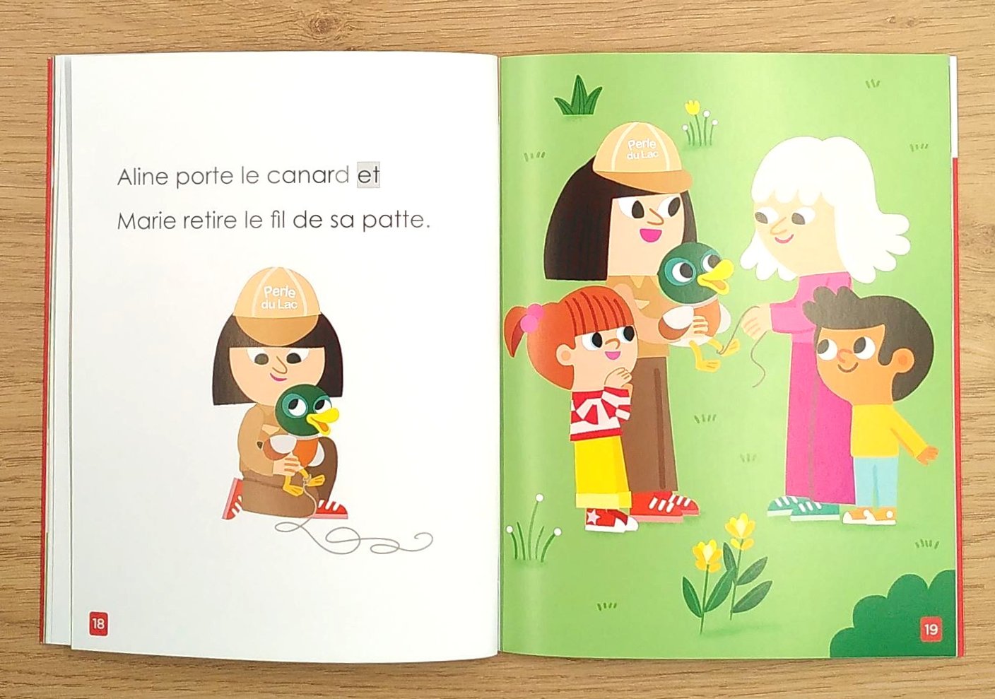 Moi je lis tout seul - Début 3ème HarmoS: le canard de la perle du lac Livres OLF