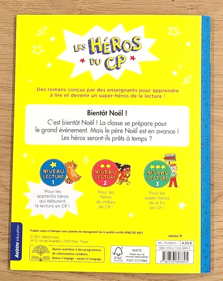 Les héros du CP - Bientôt Noël ! Livres La family shop