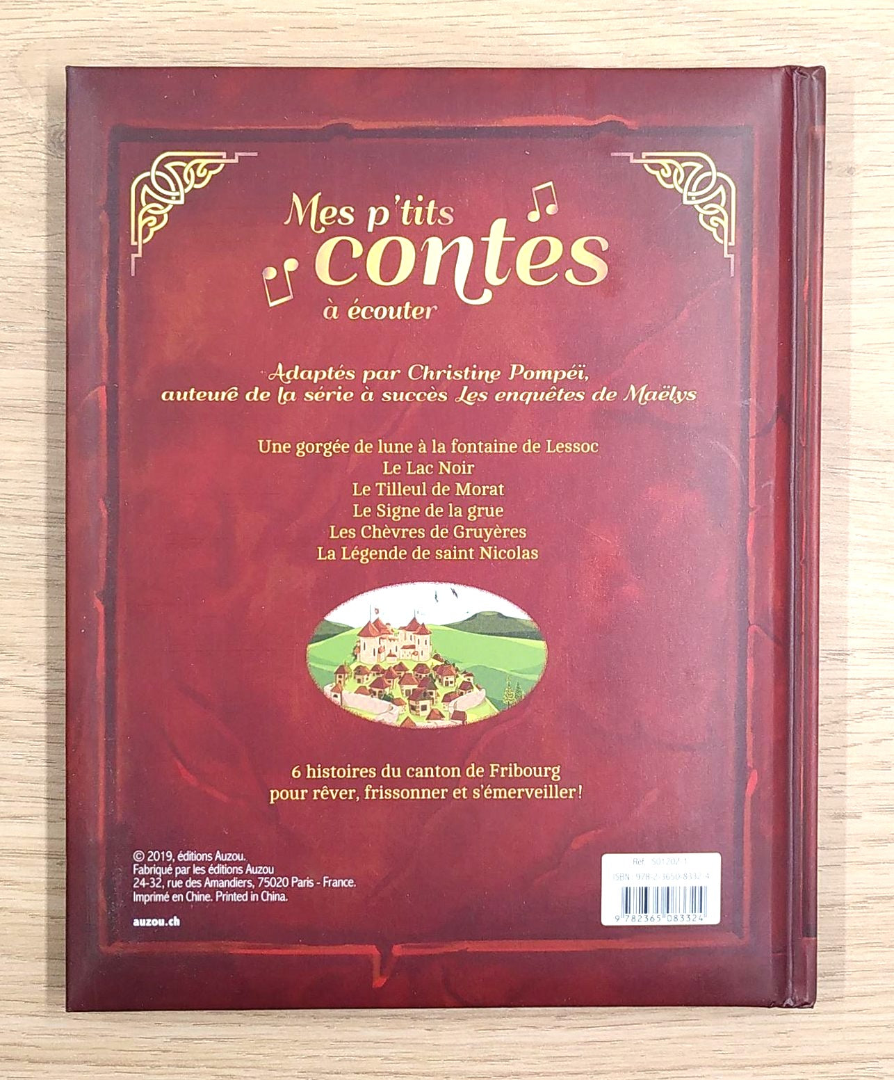 Mes p'tits contes du canton de Fribourg à lire et écouter Livres La family shop