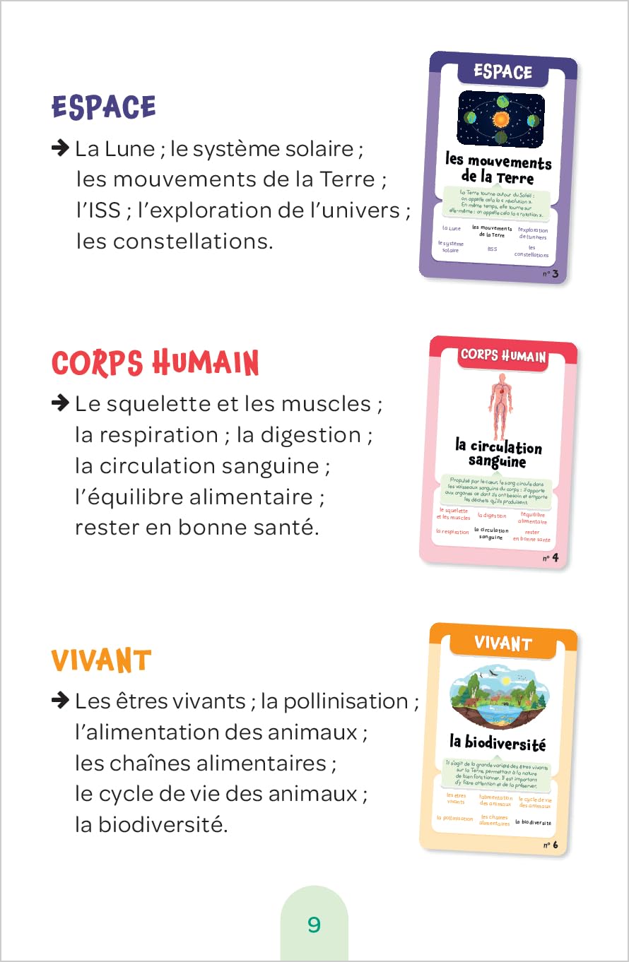 Mon jeu de 7 familles pour débuter en sciences - 6-7P