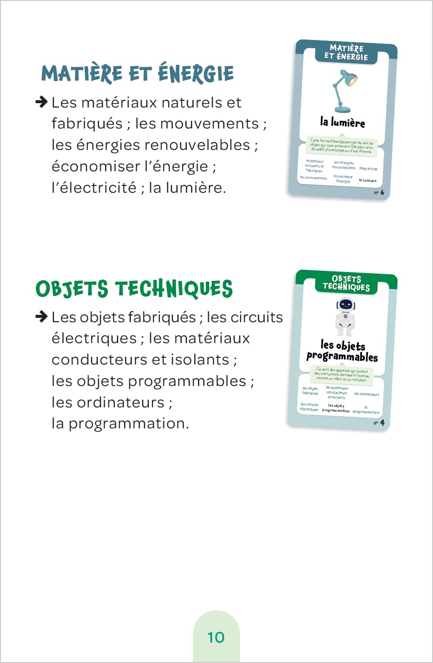 Mon jeu de 7 familles pour débuter en sciences - 6-7P