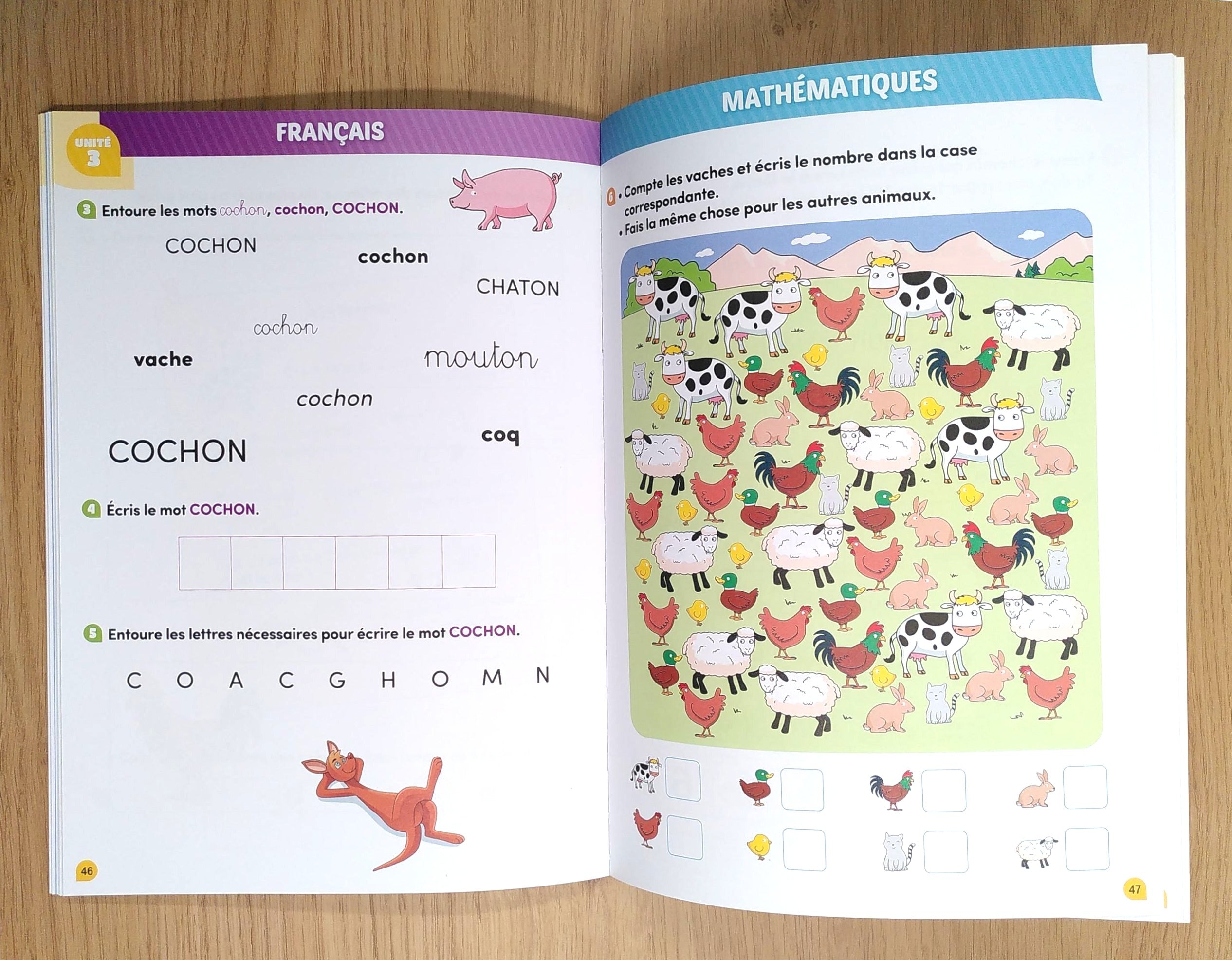 2ème harmos - Mon année de 2P - Klorophile - Maths- Français et jeux - 2ème harmos Appuis scolaires OLF