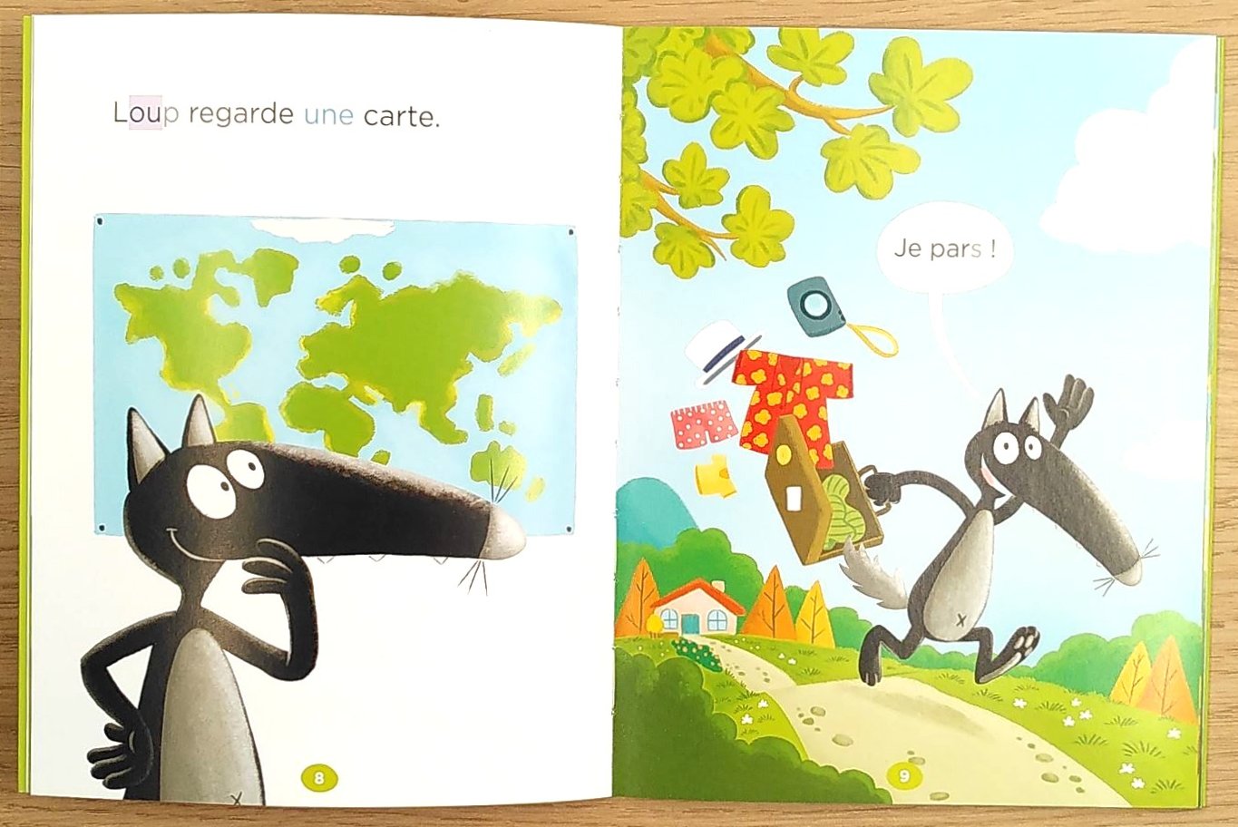 Loup entre en 3ème harmos N1: Les vacances Livres La family shop