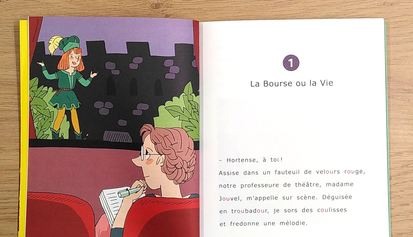 Panique en coulisses. Dyslexie N3 - 4-5P Dyslexie et concentration La family shop