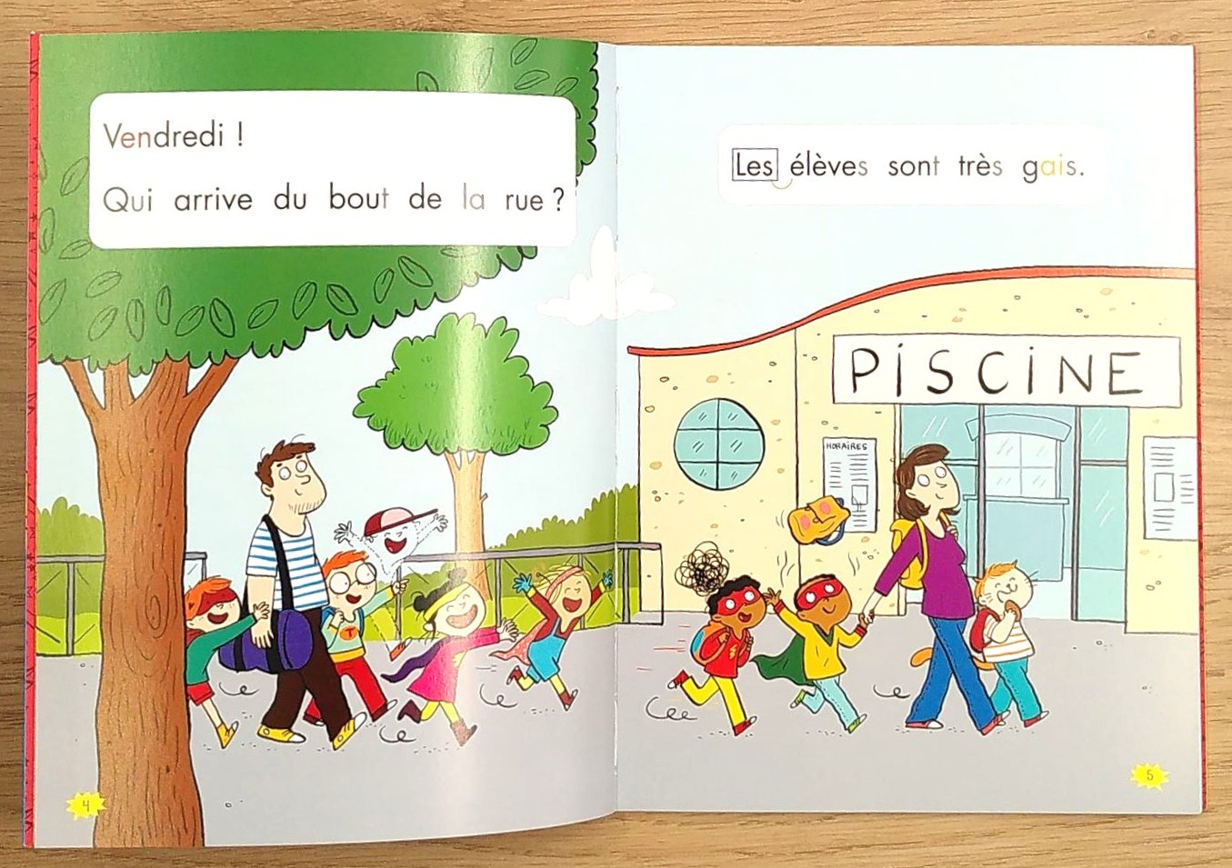 Les héros de la 3P : Tous à la piscine ! Niveau 2 Livres La Family Shop