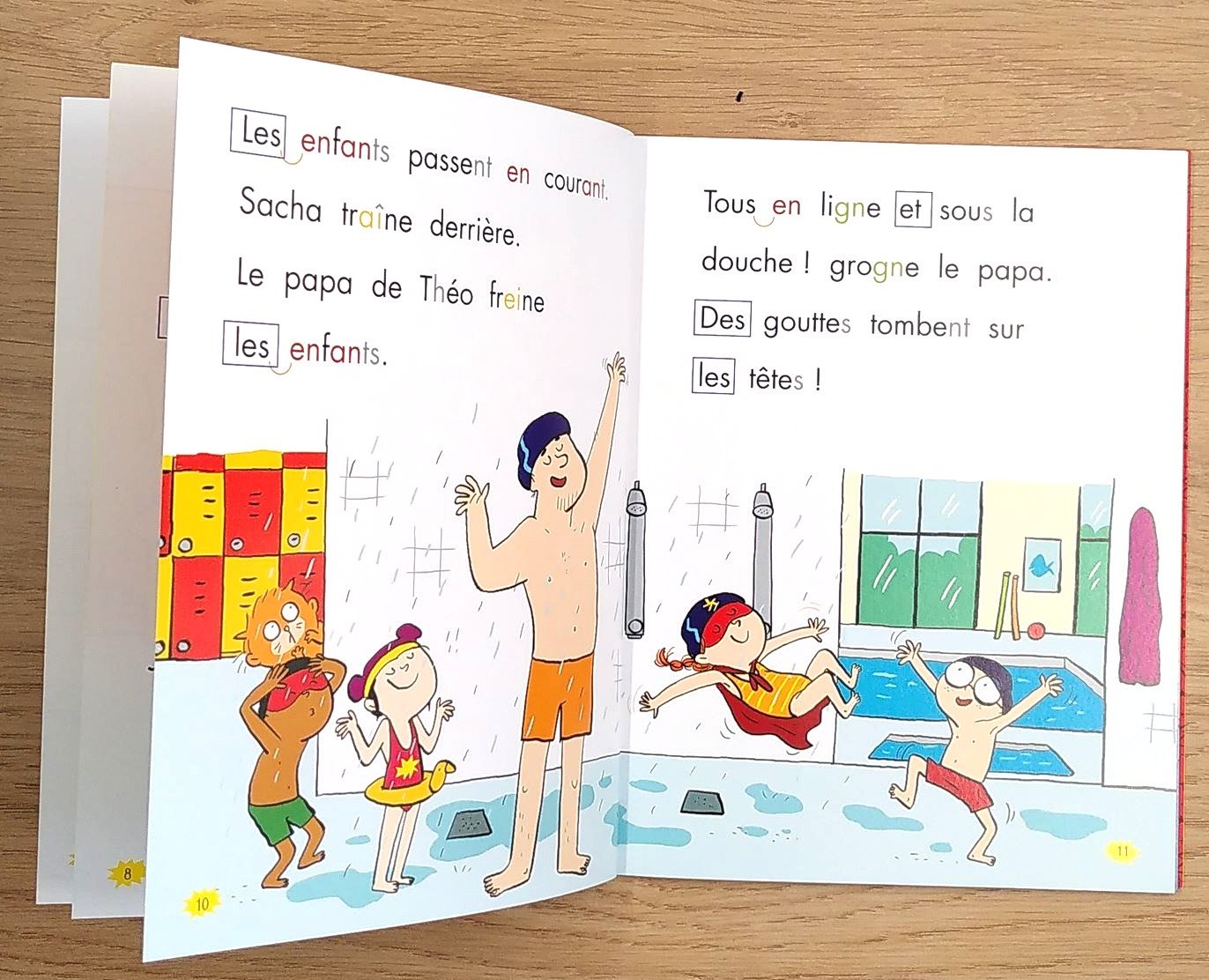 Les héros de la 3P : Tous à la piscine ! Niveau 2 Livres La Family Shop