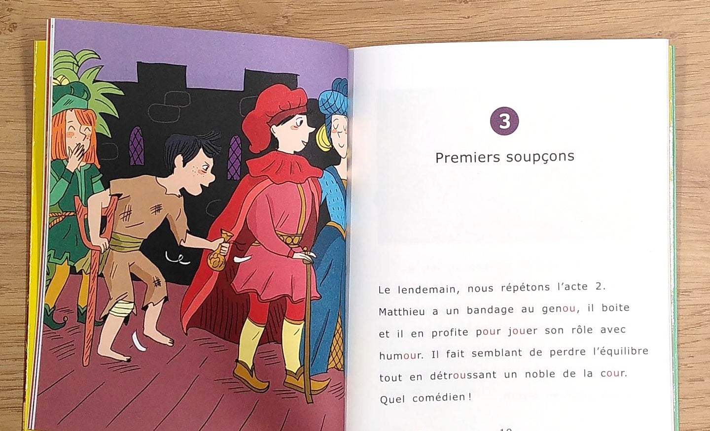 Panique en coulisses. Dyslexie N3 - 4-5P Dyslexie et concentration La family shop