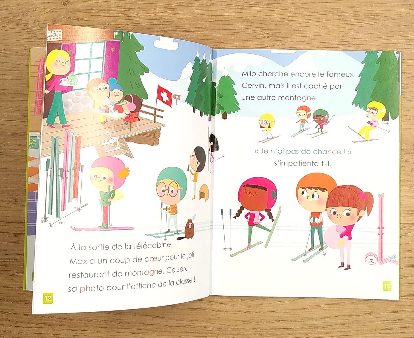 Moi, je lis tout seul en 3ème HarmoS: le camp de ski à Zermatt Livres La family shop