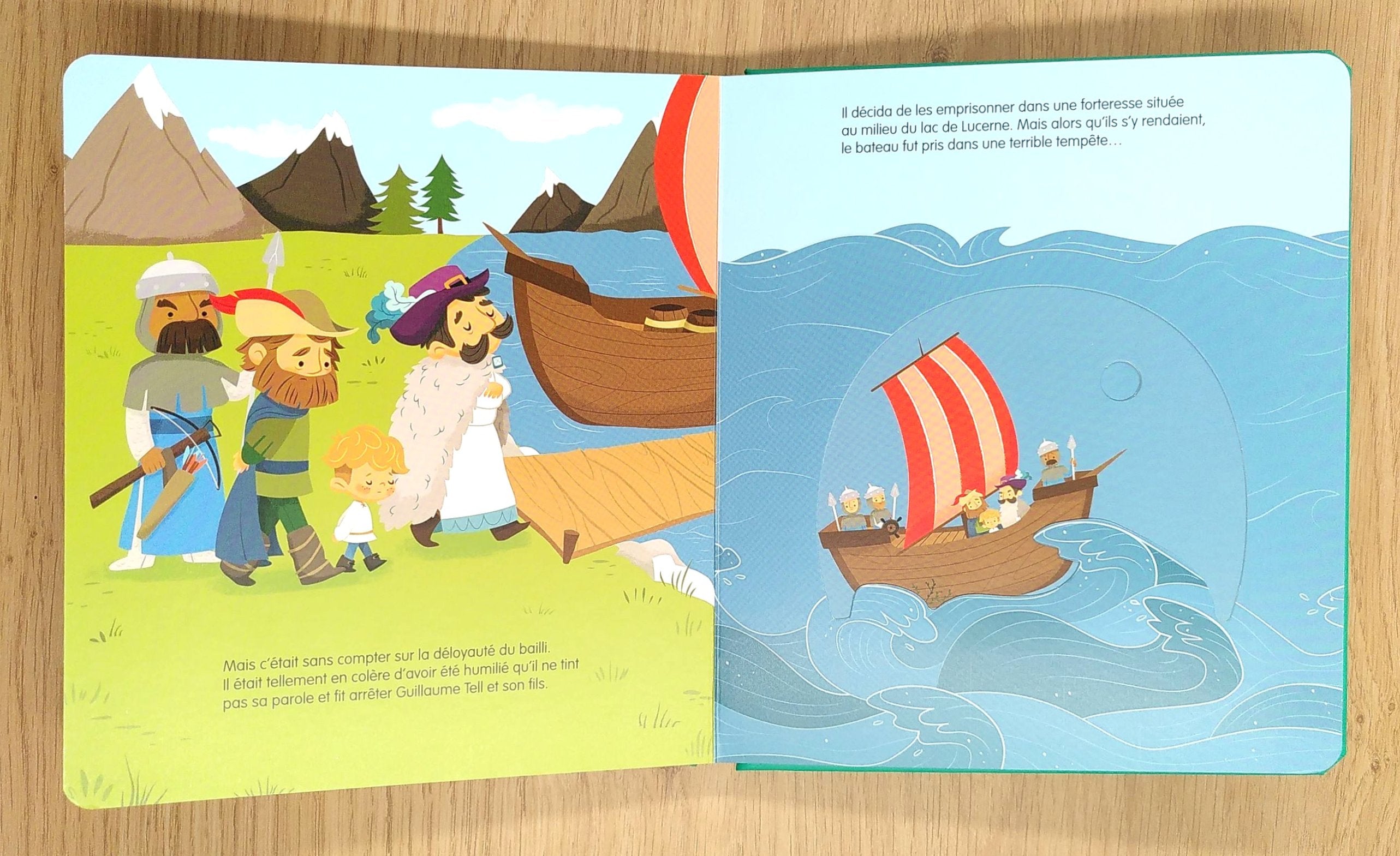 Mes contes à animer - Suisse : La légende de Guillaume Tell Livres OLF