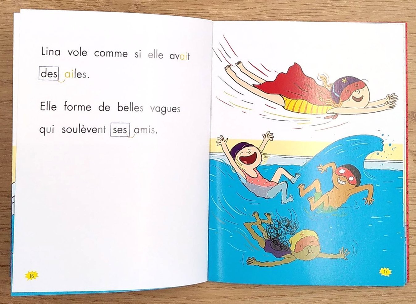 Les héros de la 3P : Tous à la piscine ! Niveau 2 Livres La Family Shop