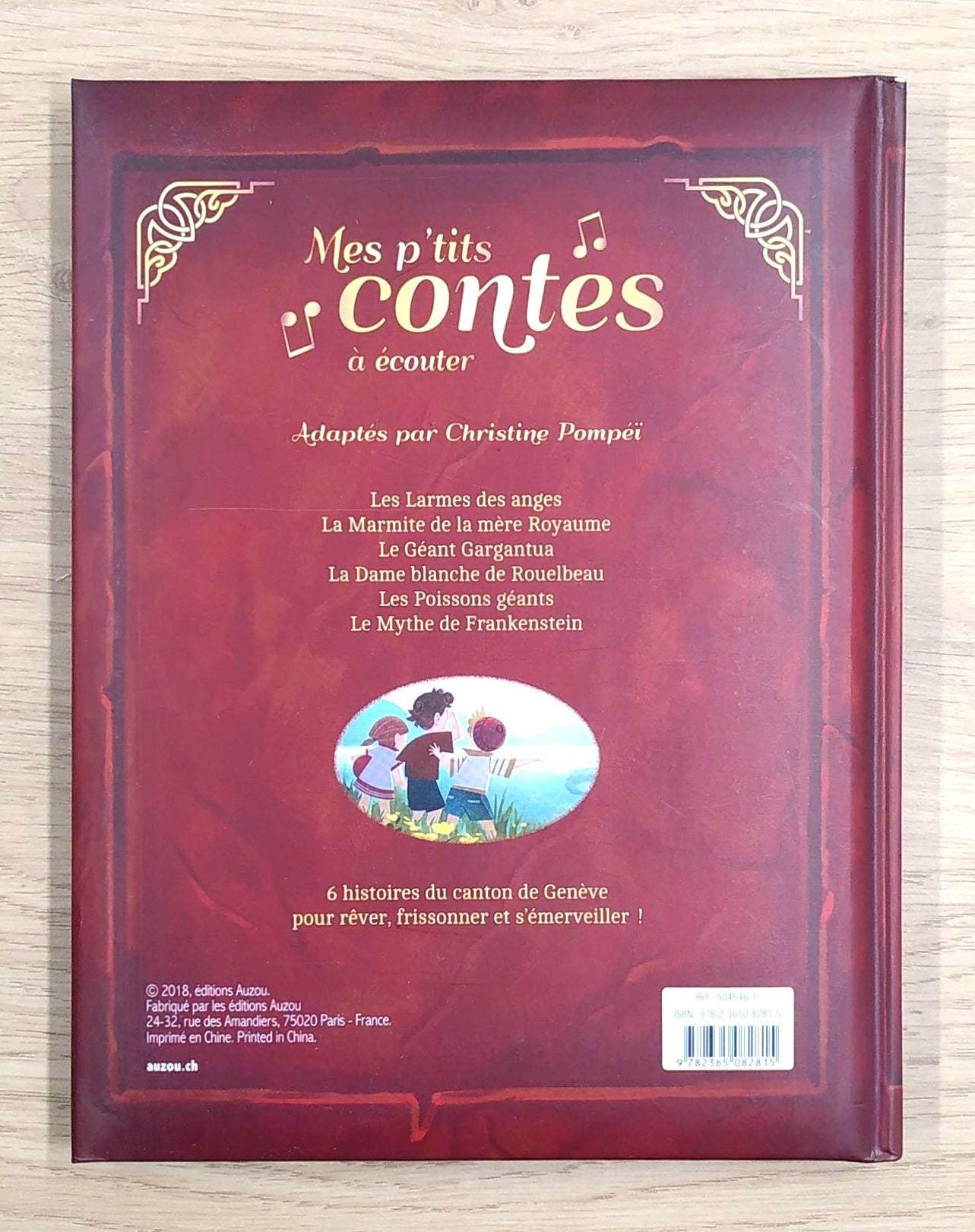 Mes p'tits contes du canton de Genève à lire et écouter Livres La family shop