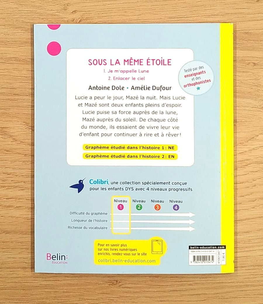 Sous la même étoile. Dyslexie n1 - 2-3P Dyslexie et concentration La family shop