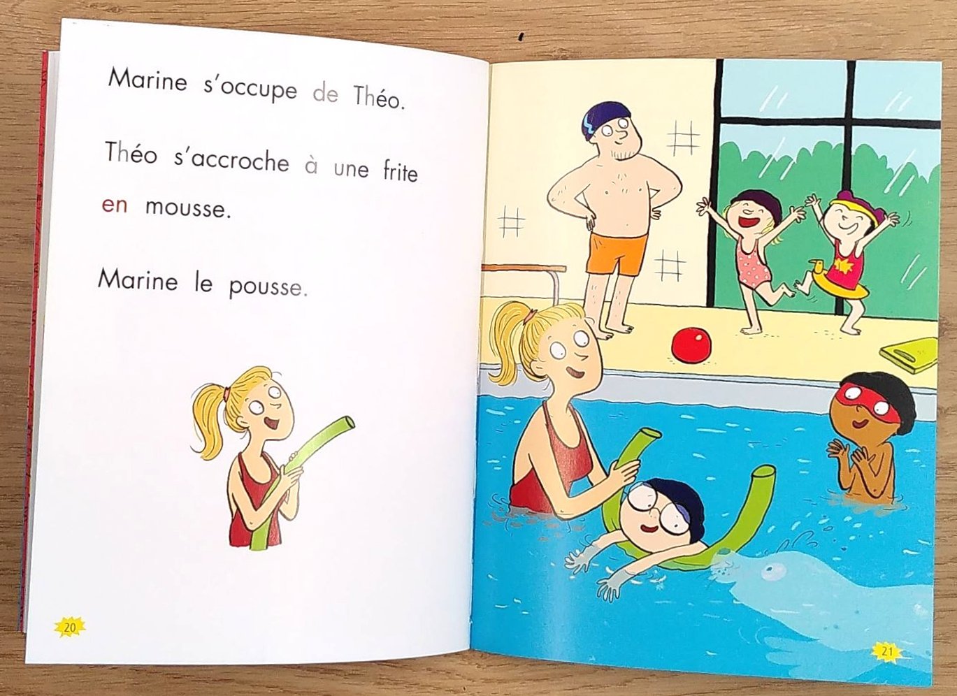 Les héros de la 3P : Tous à la piscine ! Niveau 2 Livres La Family Shop